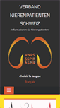 Mobile Screenshot of nierenpatienten.ch